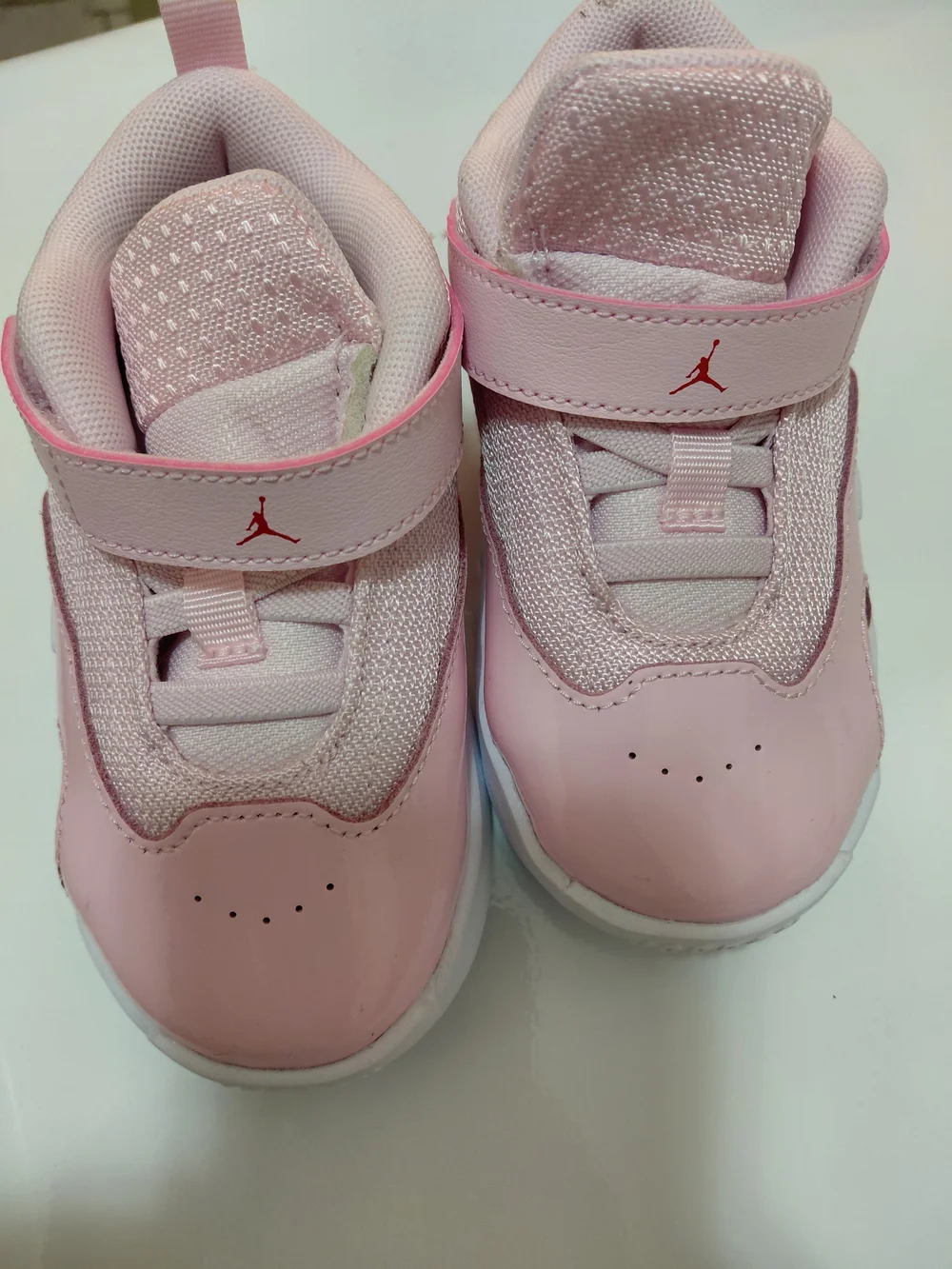 Kids Pink Jordan Athletic Sneakers - Lightweight Comfort
